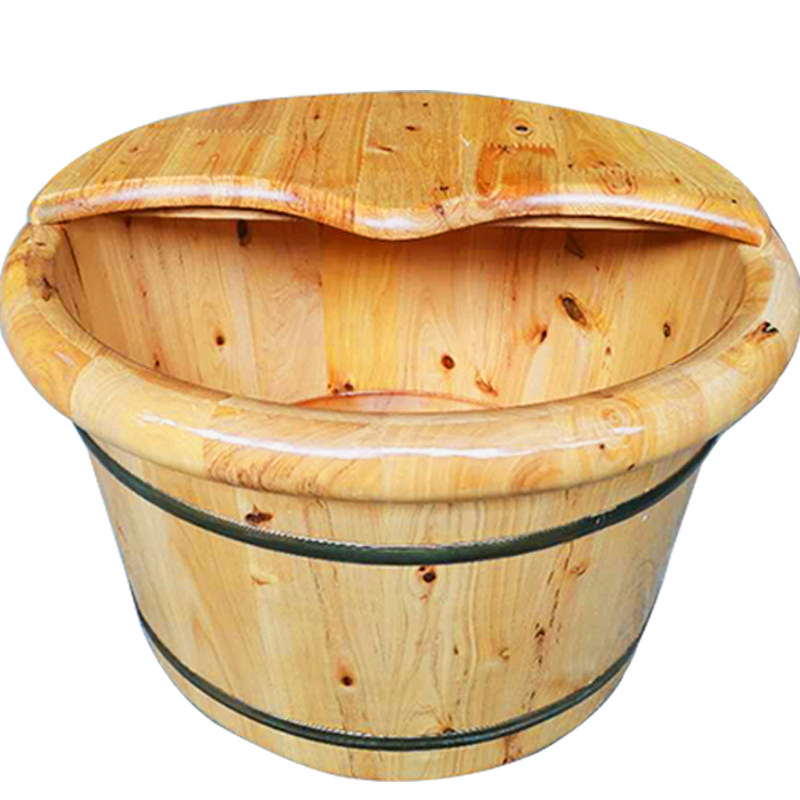 木盆洗脚脚盆泡脚香柏木桶家用神器足浴浴盆足浴盆