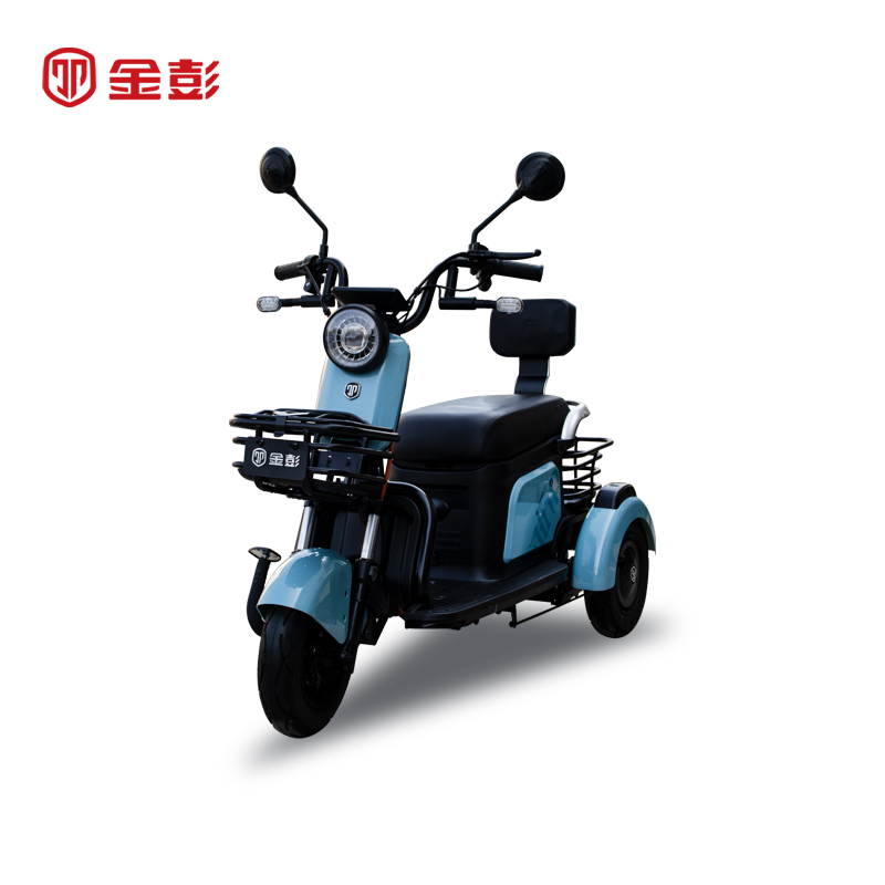 三轮车金彭电动成人家用老年代步电动车休闲接送电动三轮车