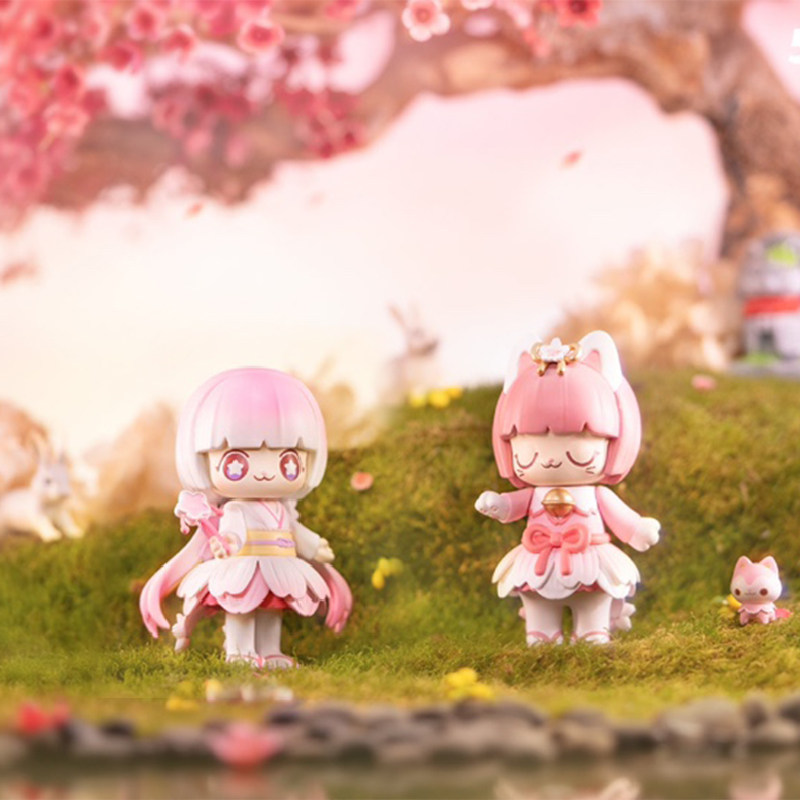 kimmymiki花语系列盲盒潮玩手办可爱女生潮玩盲盒