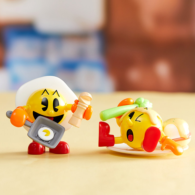 吃豆人盲盒动漫二次元周边车载摆件潮玩公仔礼物潮玩盲盒