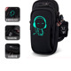 Running mobile phone arm bag men and women fitness outdoor exercise arm bag Apple Huawei general mobile phone bag wrist bag Running mobile phone arm bag men and women fitness outdoor exercise arm bag Apple Huawei general mobile phone bag wrist bag