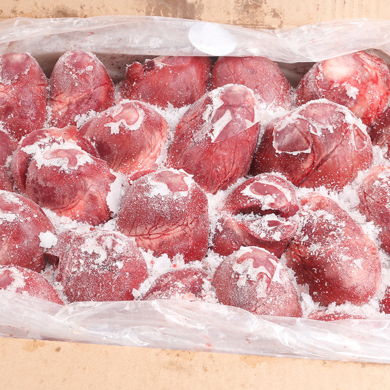 双汇冻猪心猪内脏食堂专用食材炒菜炖汤20斤装约24个冷冻商用