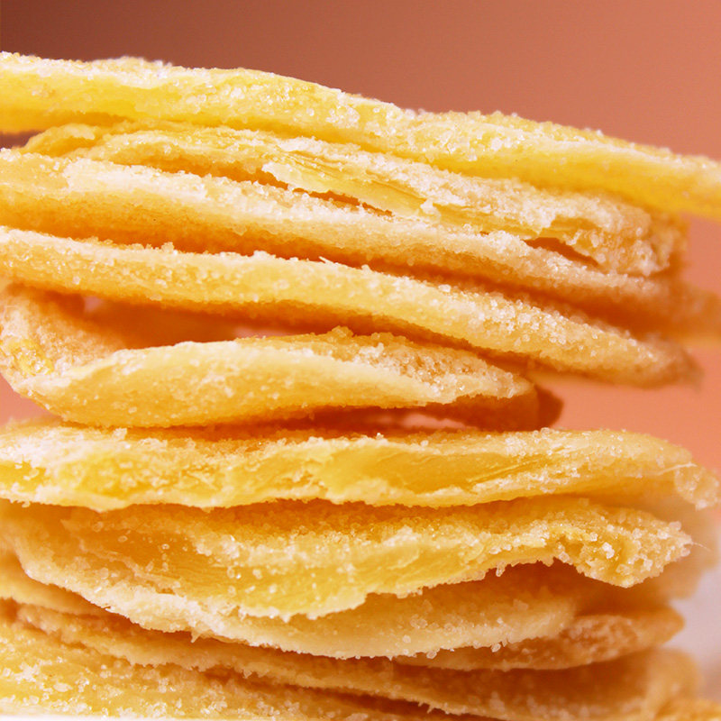 姜片零食老姜纯正红糖即食姜糖食用泡茶蔬果干