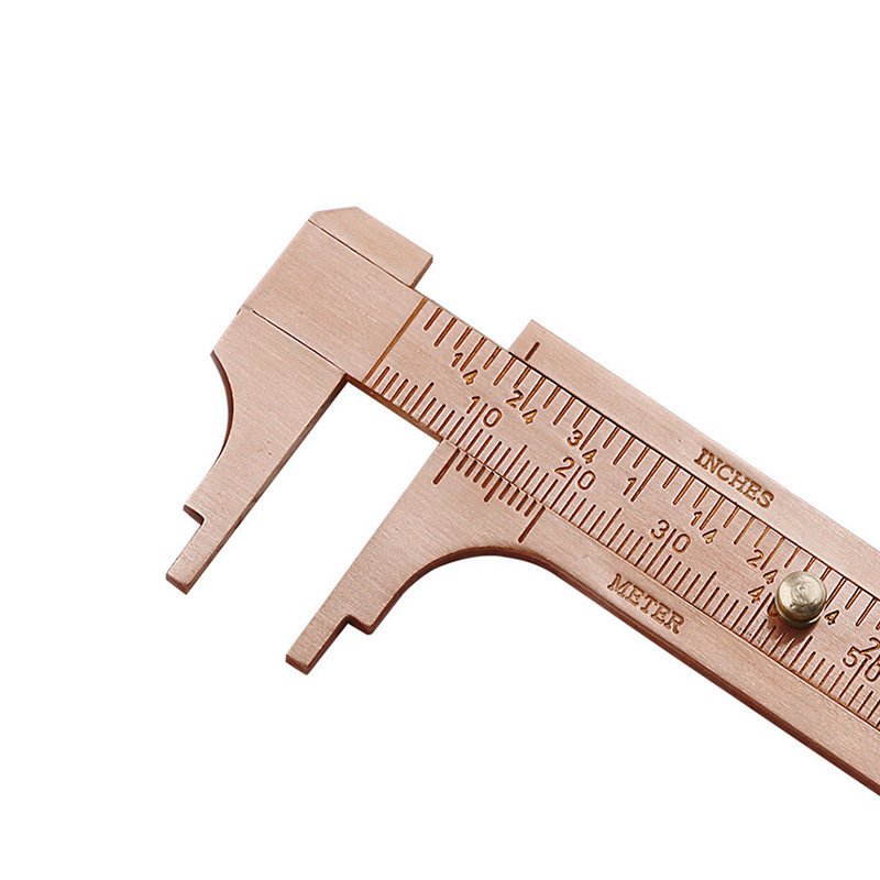 卡尺紫色便捷迷你游标尺古玩量具文玩测量尺子游标卡尺