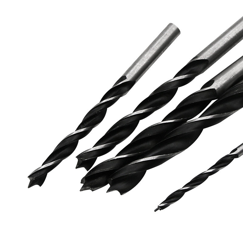 新品8件套三尖木工钻木板打眼扩孔器310mm塑盒装木工开孔钻头