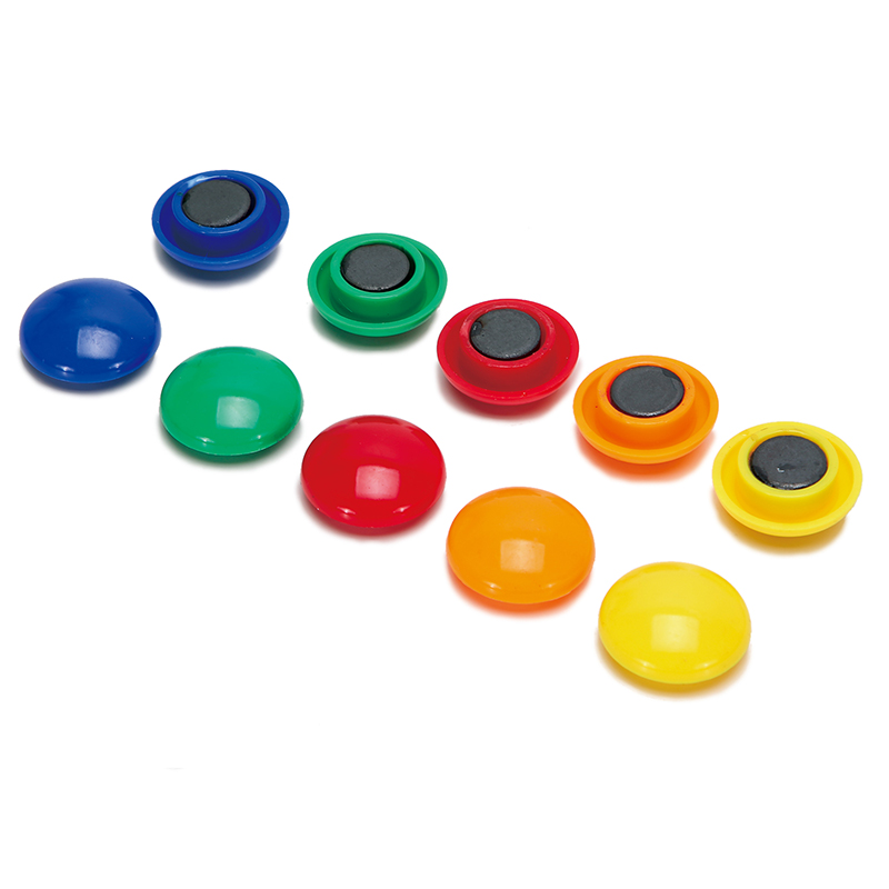 彩色强力华杰白板磁扣磁珠磁铁磁吸办公用品办公磁性贴