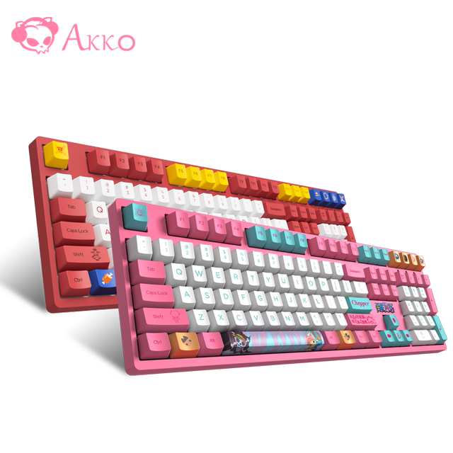 Akko 3108v2 navigation king qioba Lufei mechanical keyboard wired cherry axis cherry axis green axis tea axis red axis jiadalong axis 87 animation computer notebook for electronic games Akko 3108v2 navigation king qioba Lufei mechanical keyboard wired cherry axis cherry axis green axis tea axis red axis jiadalong axis 87 animation computer notebook for electronic games