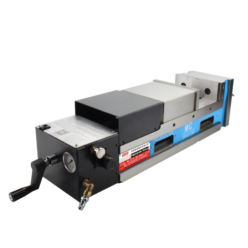 zoto精密气动液压虎钳机油压平口钳重型台虎钳