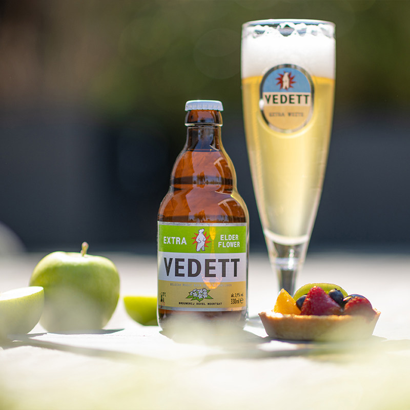 啤酒白熊接骨木花比利时原装进口精酿330ml瓶装整箱啤酒