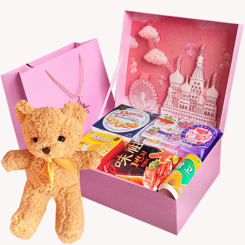 情人节网红零食大礼包男友女朋友女生组合超大进口膨化食品