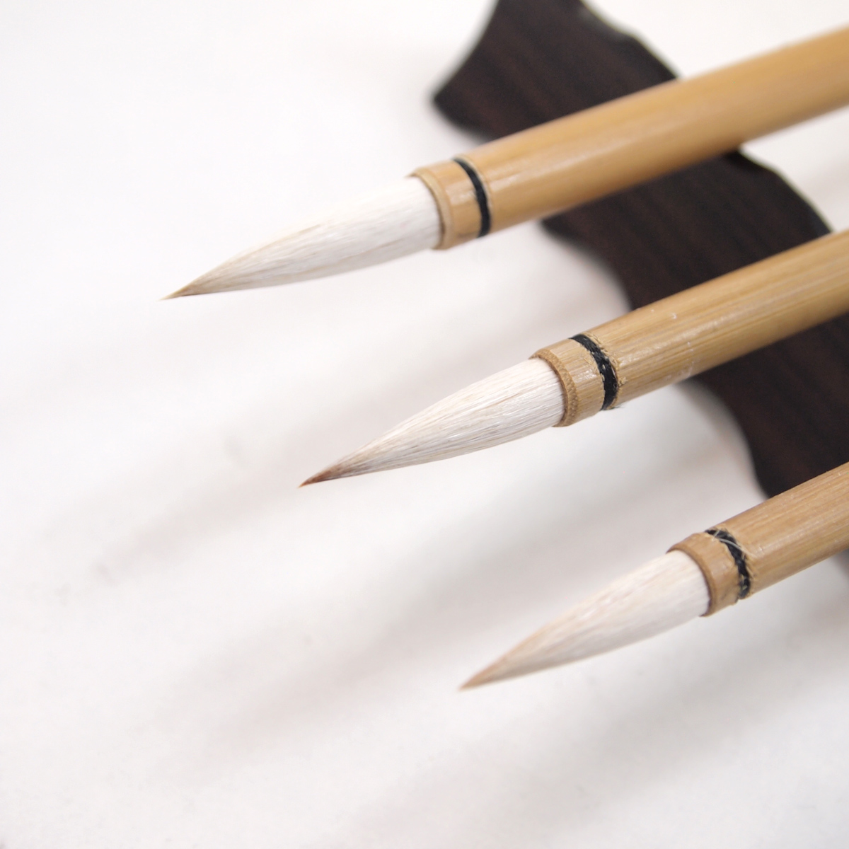 周虎臣兼毫毛笔套装初学者加健白云大中大中小小楷毛笔