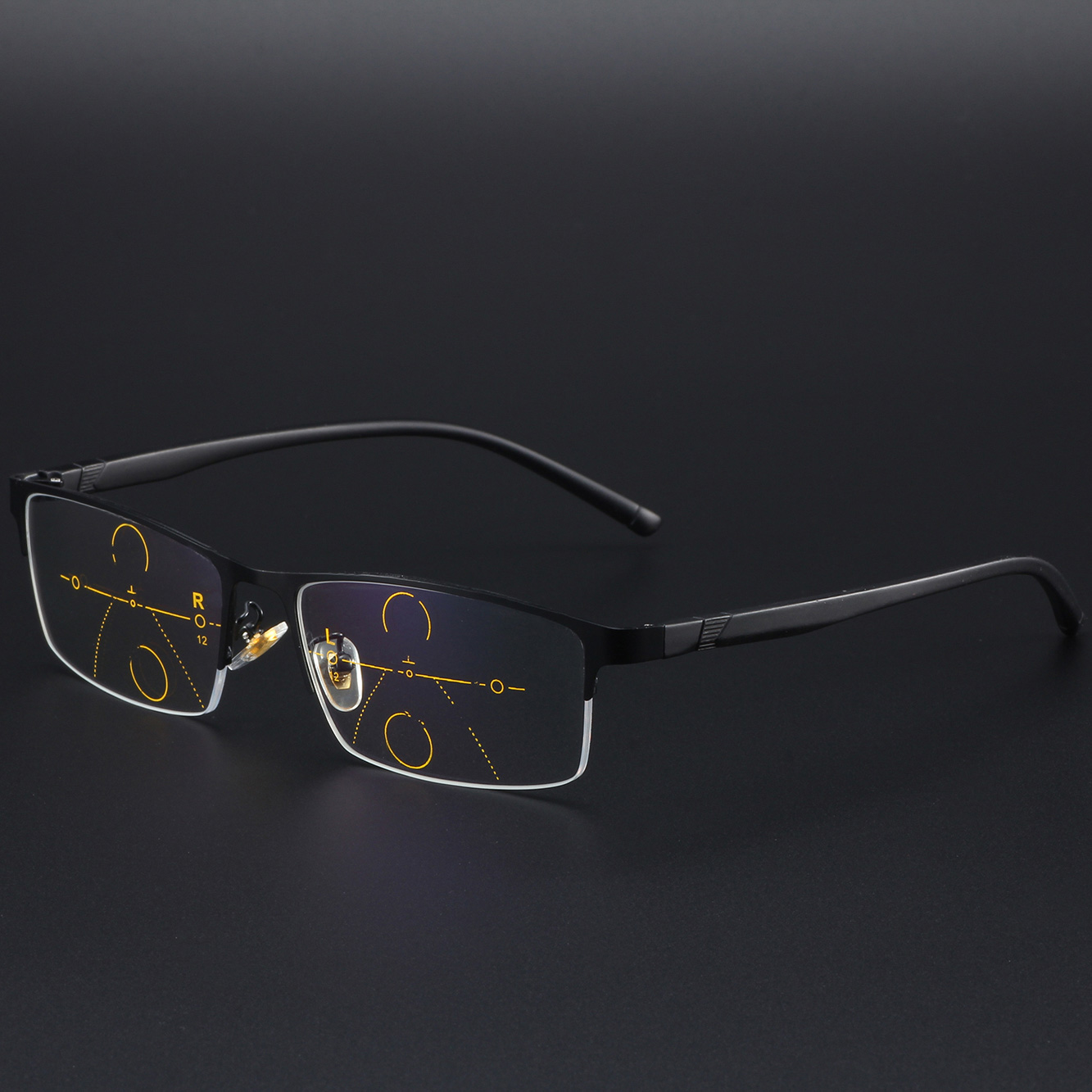 正品双光眼镜老花眼老花远看智能两用远近老花镜老花镜