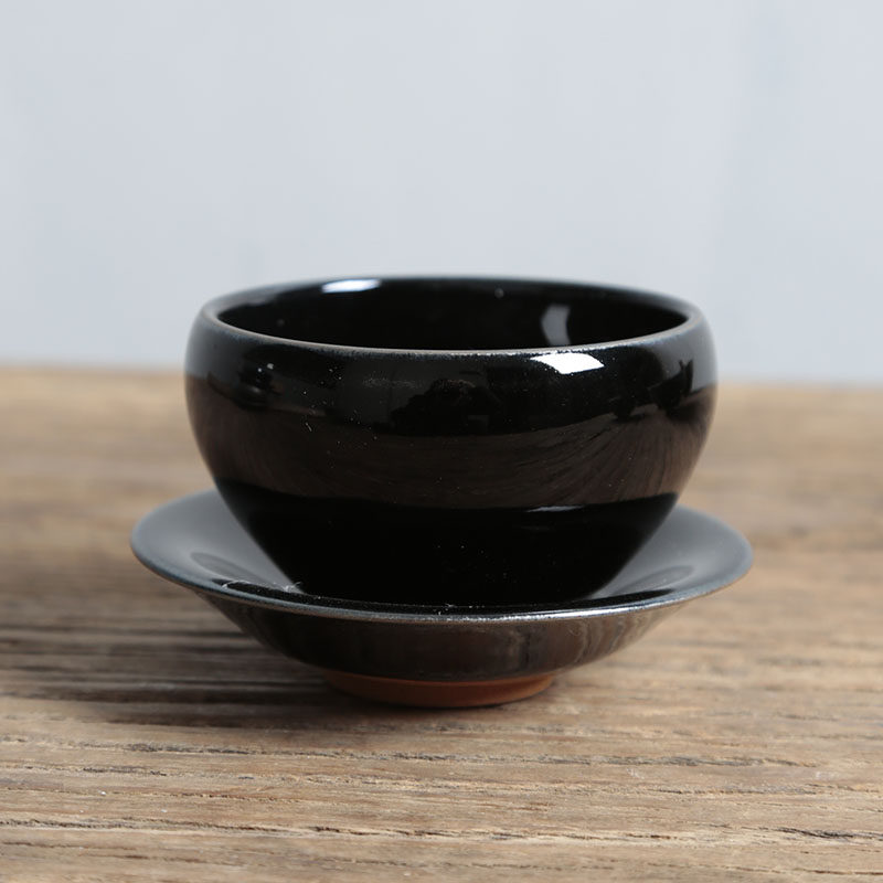 建盏宋代点茶茶杯品茗知否款陶瓷茶具茶碗刷子建盏