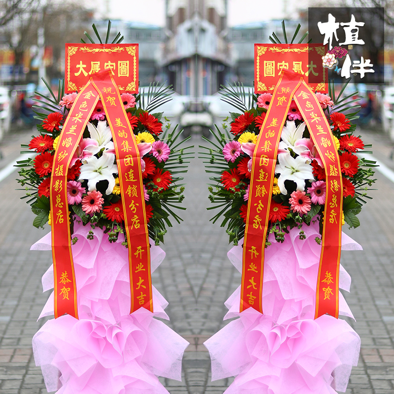 开业花篮乔迁庆典鲜花同城花店送花广西贵港市桂平市港南区平南县