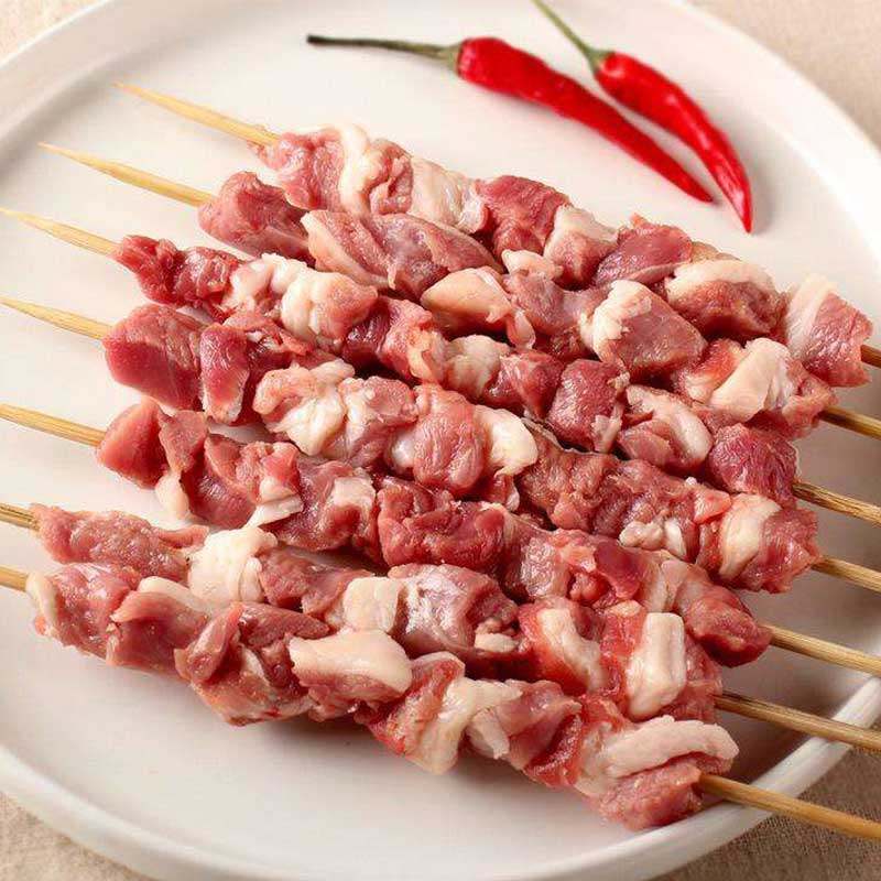 希波 肥牛肉串油炸半成品牛肉串方便食品健康食材540g/袋24-27串