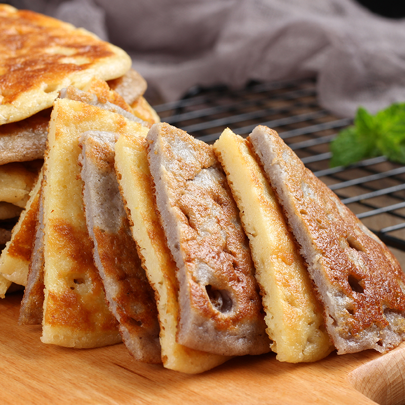 饼子东北北大特色饼大米面大饼出溜杂粮饼锅传统中式糕点