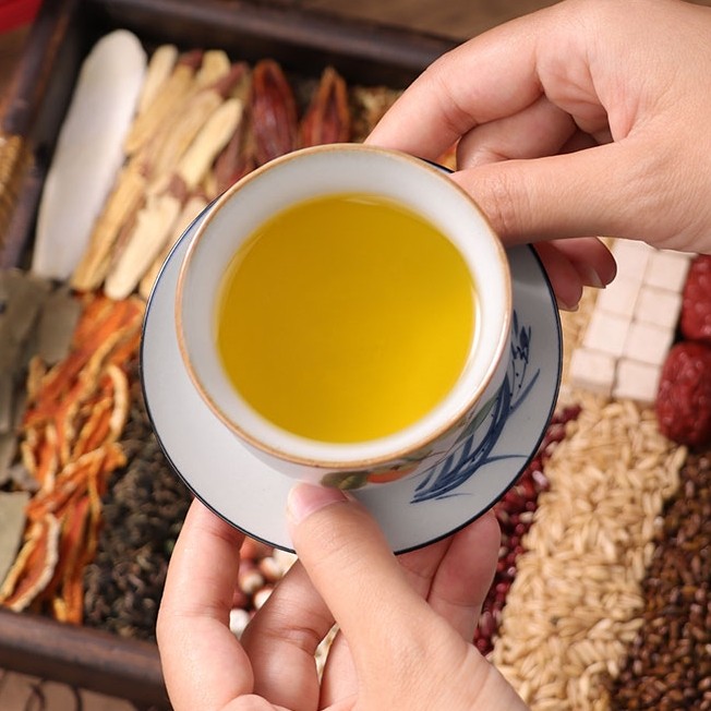 菊花决明子茶金银花干中药凉茶清热降火解毒上火茶正品润喉护嗓子