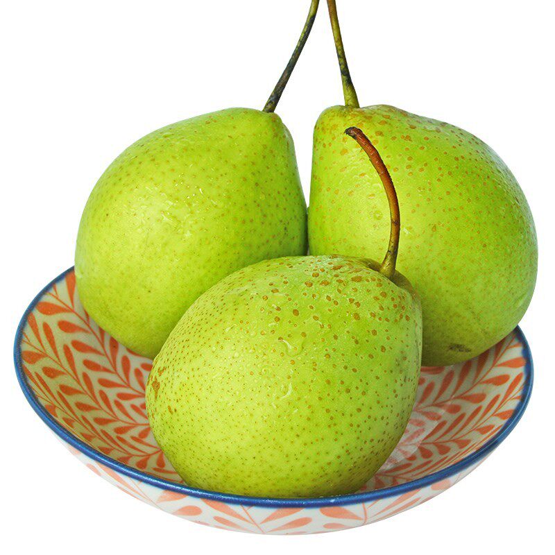翡翠鸭梨水晶当季水果包邮新鲜梨子整箱8斤梨