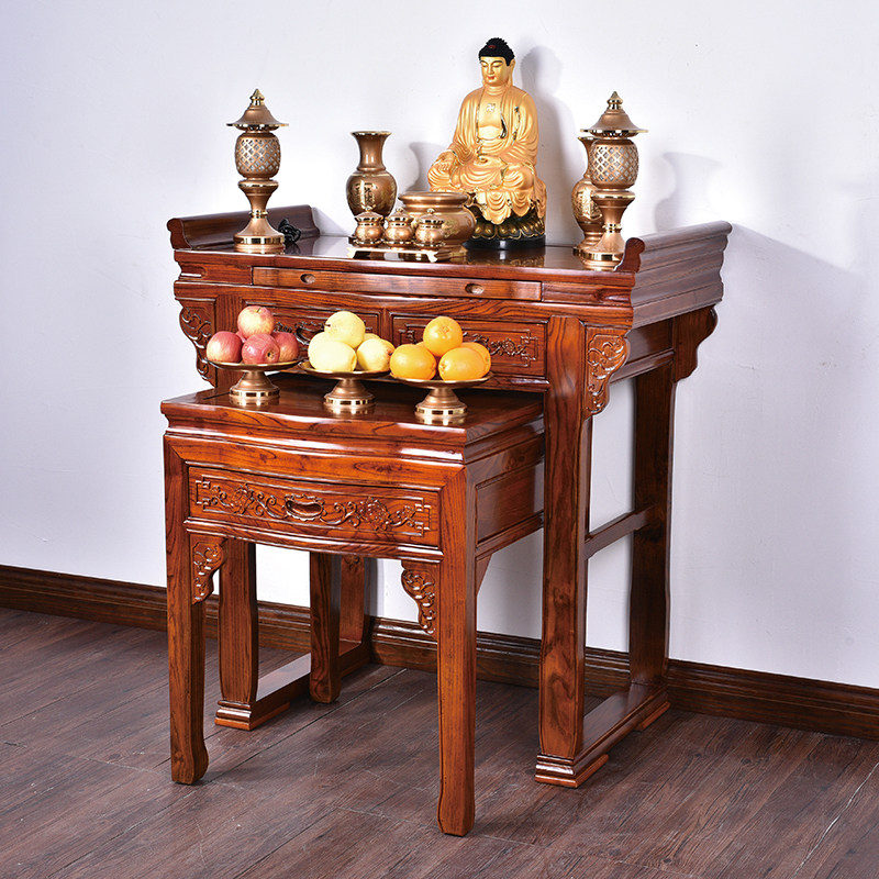 实木供桌佛台家用供奉拜佛供台佛桌佛案神台供桌