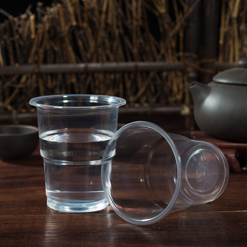 一次性杯子水杯塑杯航空塑料透明杯饮1000只塑杯