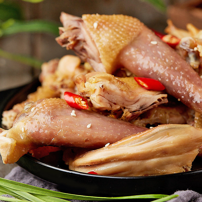 湖北土特产风干土鸡农家散养自制腊鸡咸鸡腌制腌肉