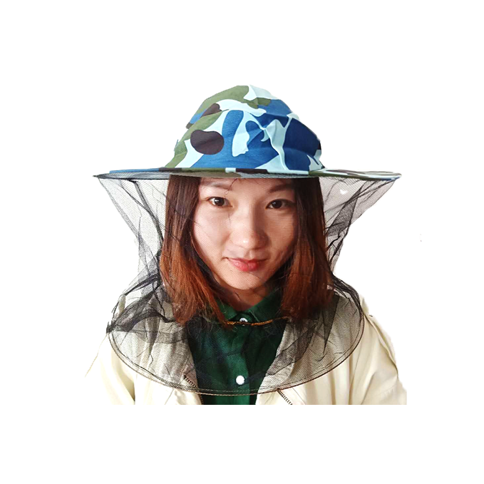 蜂帽高清面网防蜂帽养蜂透气型专用防蛰帽子取蜜防护罩养蜂工具