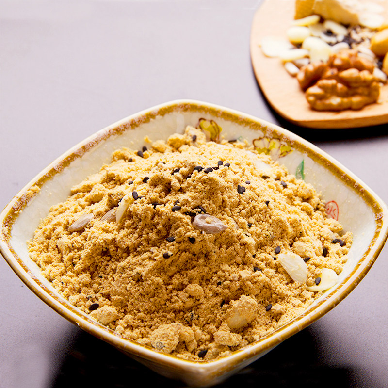 油茶五仁德富富祥清真早餐食品陕西特产400g其它饮品