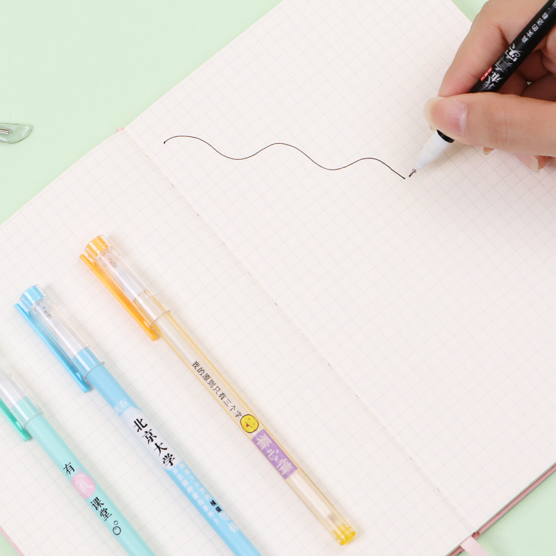 5mm卡通可爱创意学生用针管式韩国小清新个性超萌网红少女心水笔速干