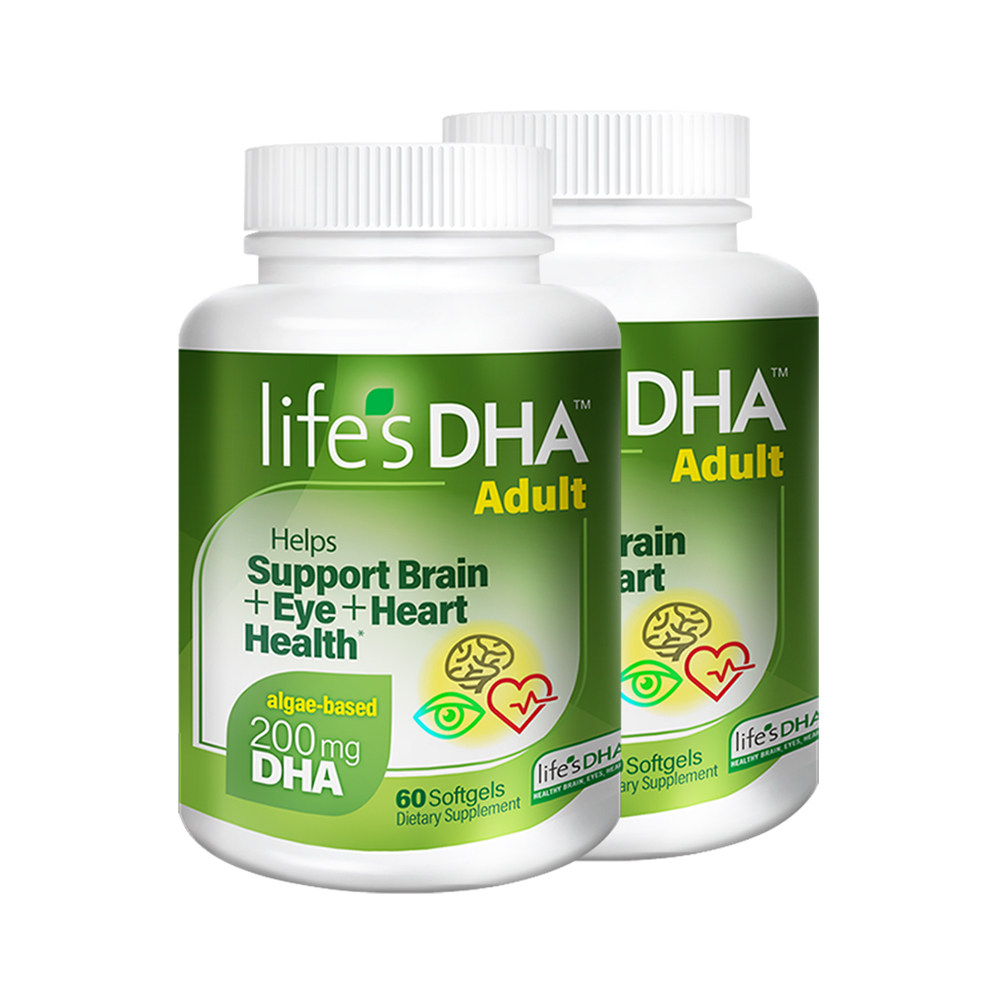 dha美国帝斯曼life成人孕妇藻油软胶囊补脑益智孕产妇dha