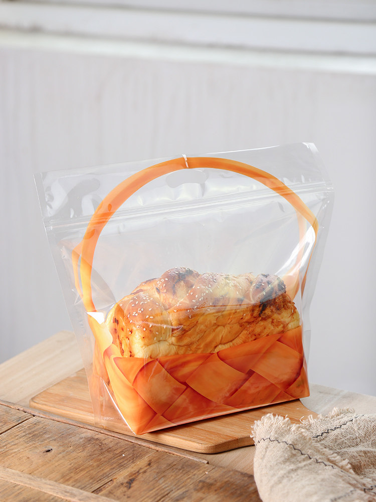 透明欧包土司切片包切片奶酪食品篮子西点包袋点心包装盒
