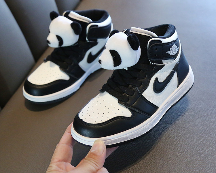 童鞋女童aj2020新款子秋儿童街舞鞋休闲高帮板运动鞋