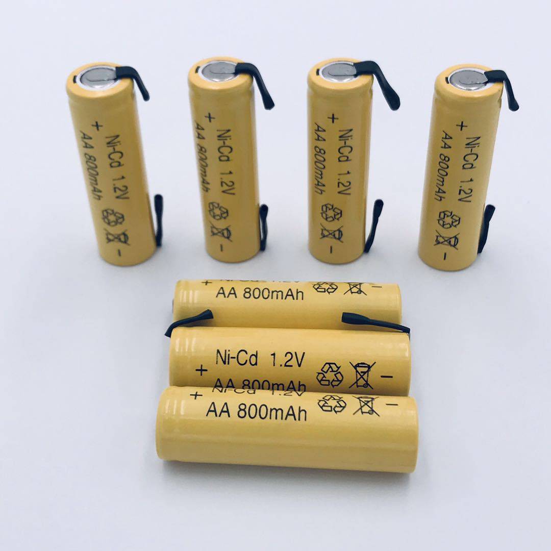 aa800mah1.2v镍镉发泡电池太阳能电动工具充电电池五号普通干电池