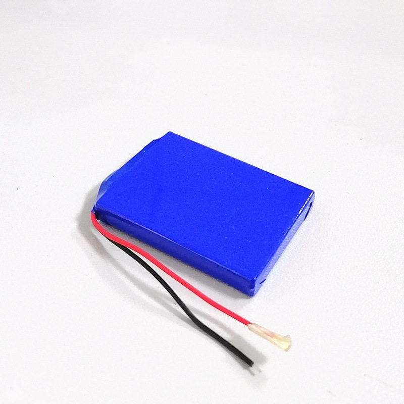 锂电池钢壳聚合物37v503040300mah键盘台灯智能锁用普通干电池