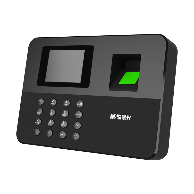 晨光考勤机指纹打卡机智能上班签到员工考勤打卡器一体机指纹机识别