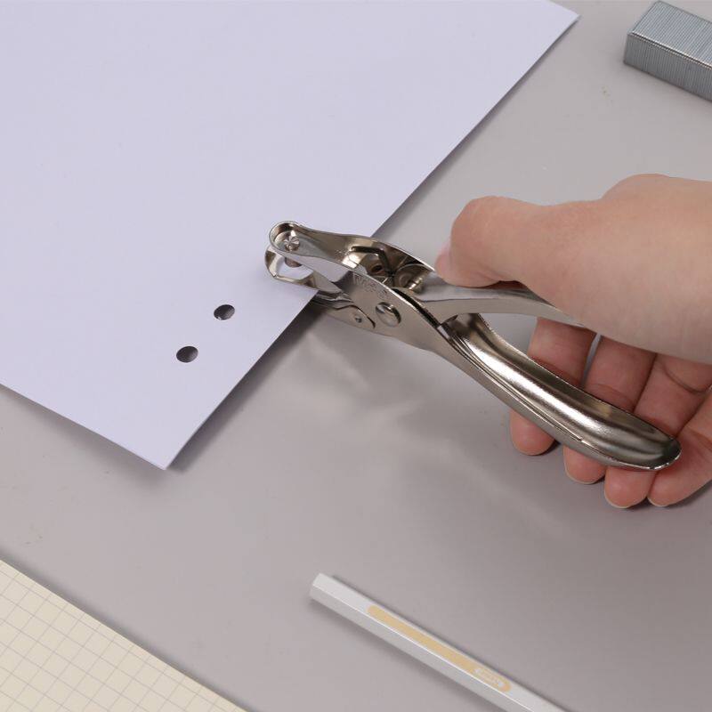 打孔器晨光纸张车票门票装订diy手工打孔机