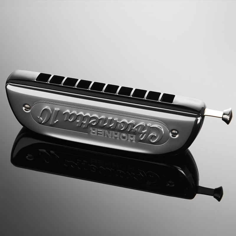 德国hohner和来253半音阶口琴10孔c调初学者入门成人专业演奏级