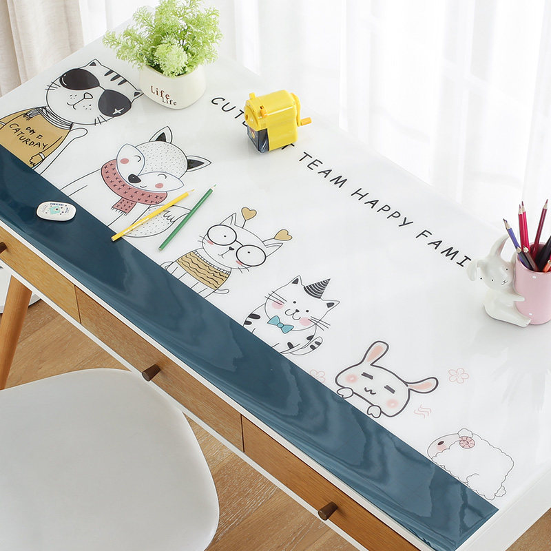垫子防脏可擦书桌垫小学生写字台桌面垫布环保书桌子垫卡通