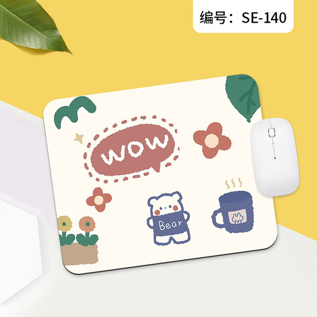 Mouse pad thickened anime cartoon small wristband cute girl computer bed office desktop keyboard pad game Mouse pad thickened anime cartoon small wristband cute girl computer bed office desktop keyboard pad game