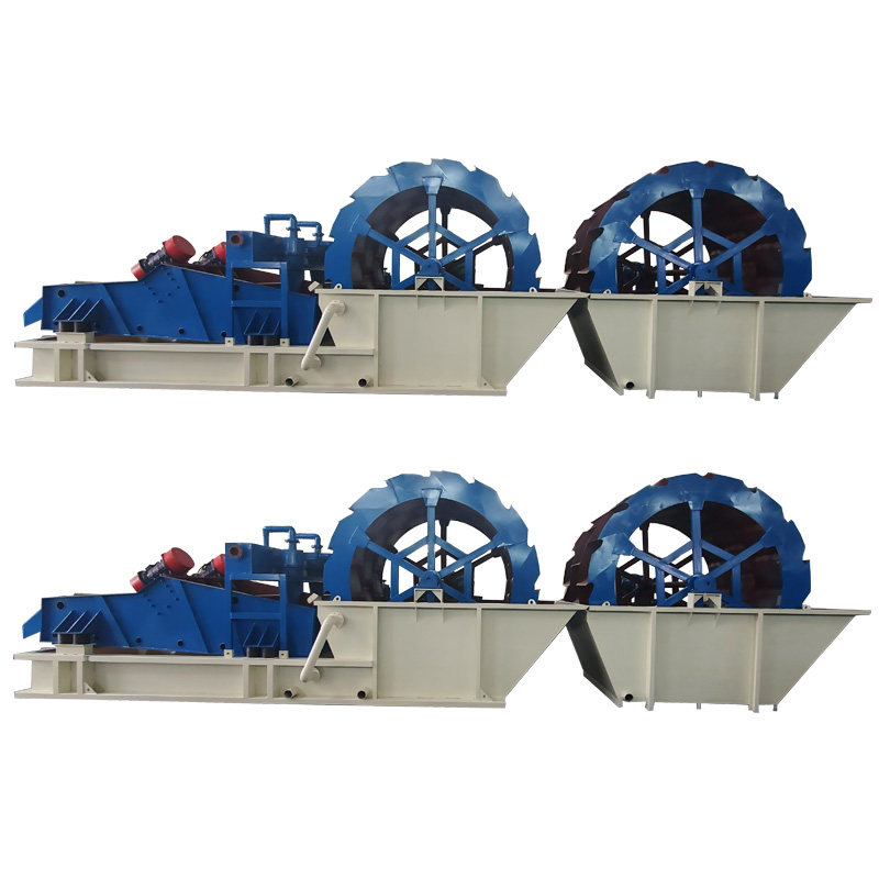 沙场洗沙设备风火轮双排水轮斗洗砂机河泥泥沙矿山专用设备