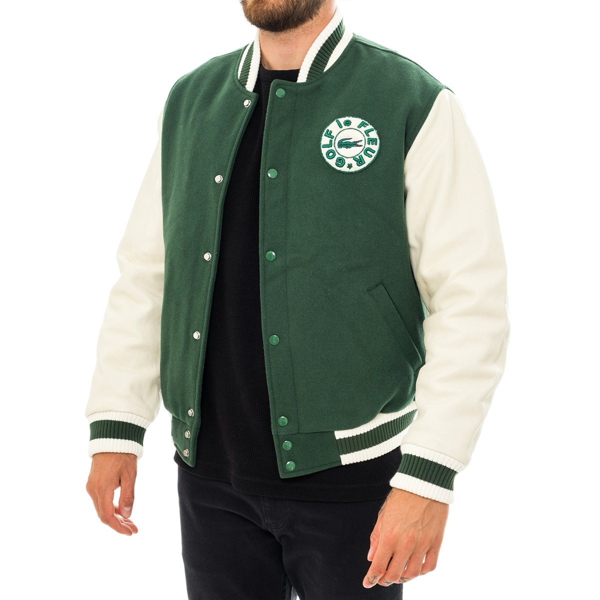 现货golflefleurjacket鳄鱼联名男女夹克