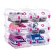 Wutong plastic boots shoe box storage box transparent shoe box shoe cabinet storage shoes storage artifact saving space Wutong plastic boots shoe box storage box transparent shoe box shoe cabinet storage shoes storage artifact saving space