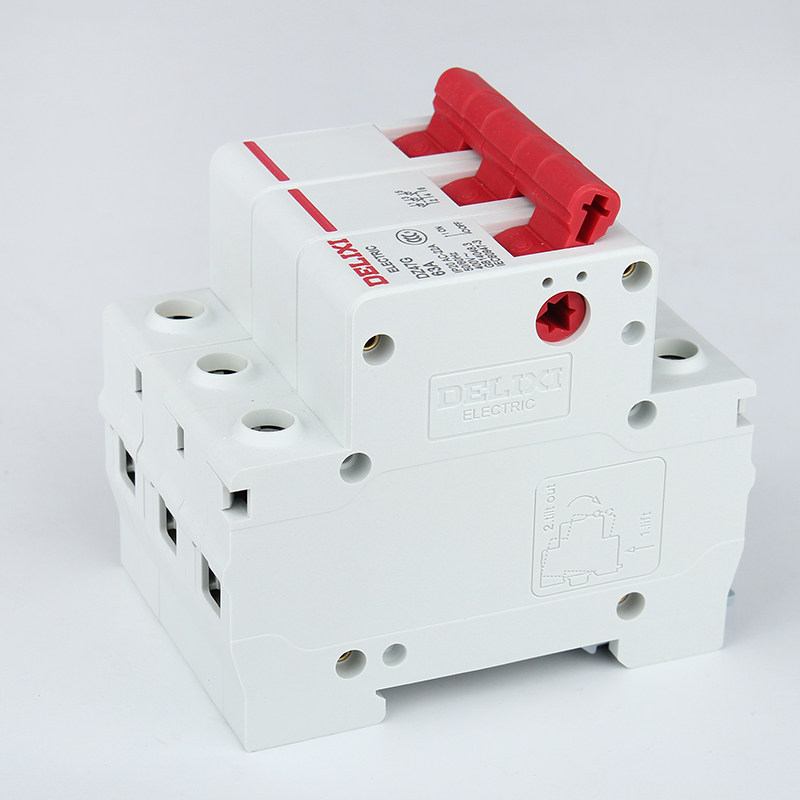 德力西dz47隔离开关dz47g3p32a63a100a125a小型空气开关