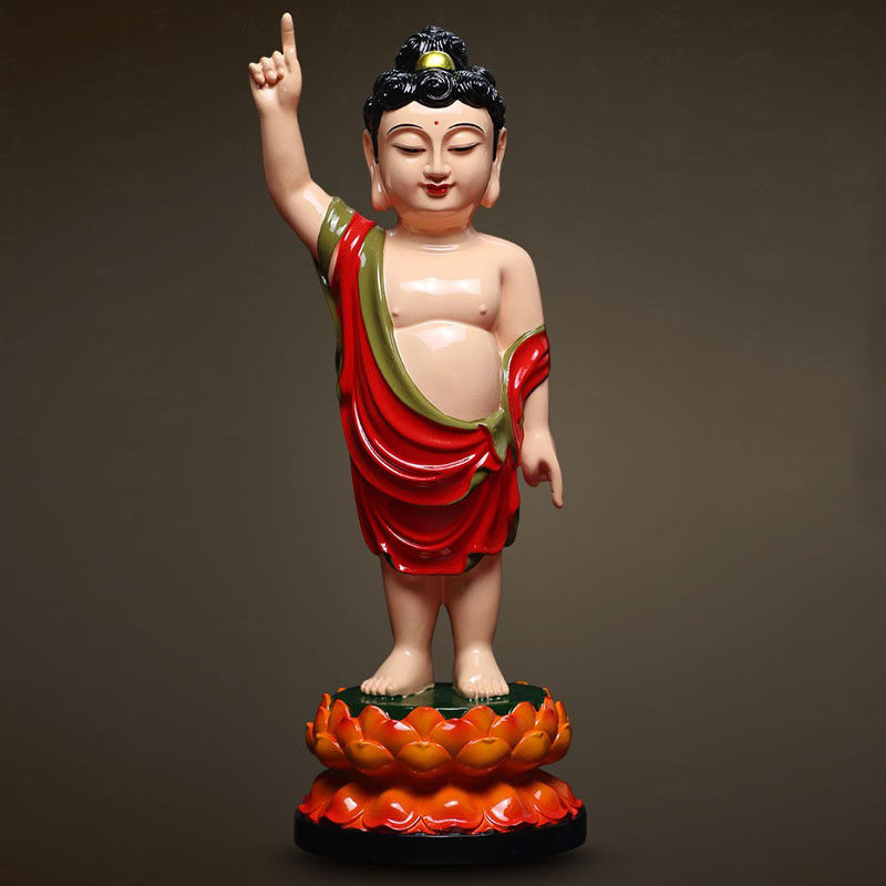 太子佛浴善缘佛教专用树脂释迦牟尼客厅桌面摆件摆件