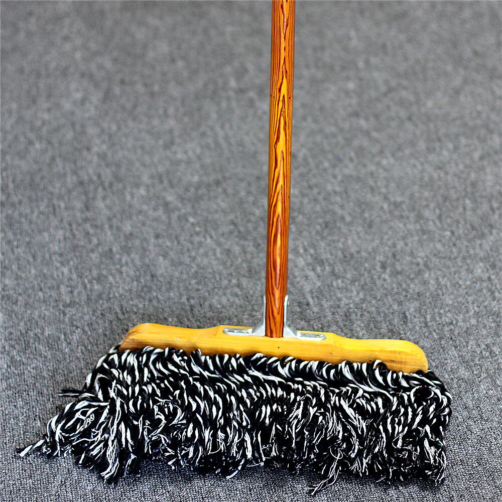 新款普通家用木杆工厂老式拖把墩布平板棉纱瓷砖吸水地拖棉线大号