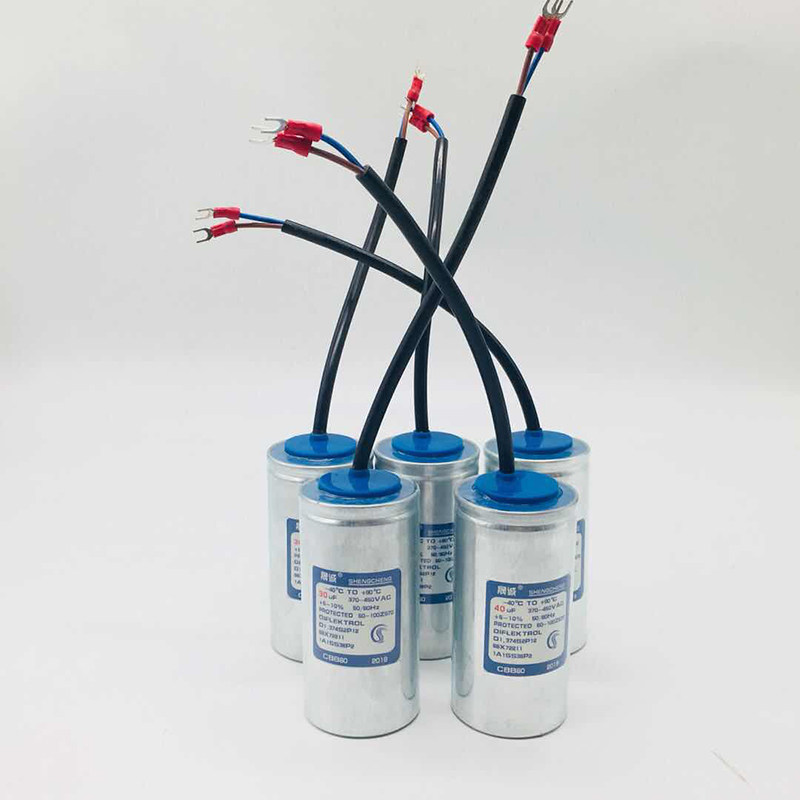 电容cbb60水泵单相电机运行工作30uf35uf40uf50uf60u电容器