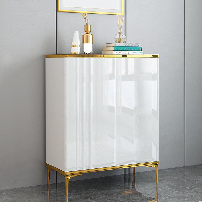 轻奢烤漆鞋柜新款2021爆款家用门口门厅简约鞋柜