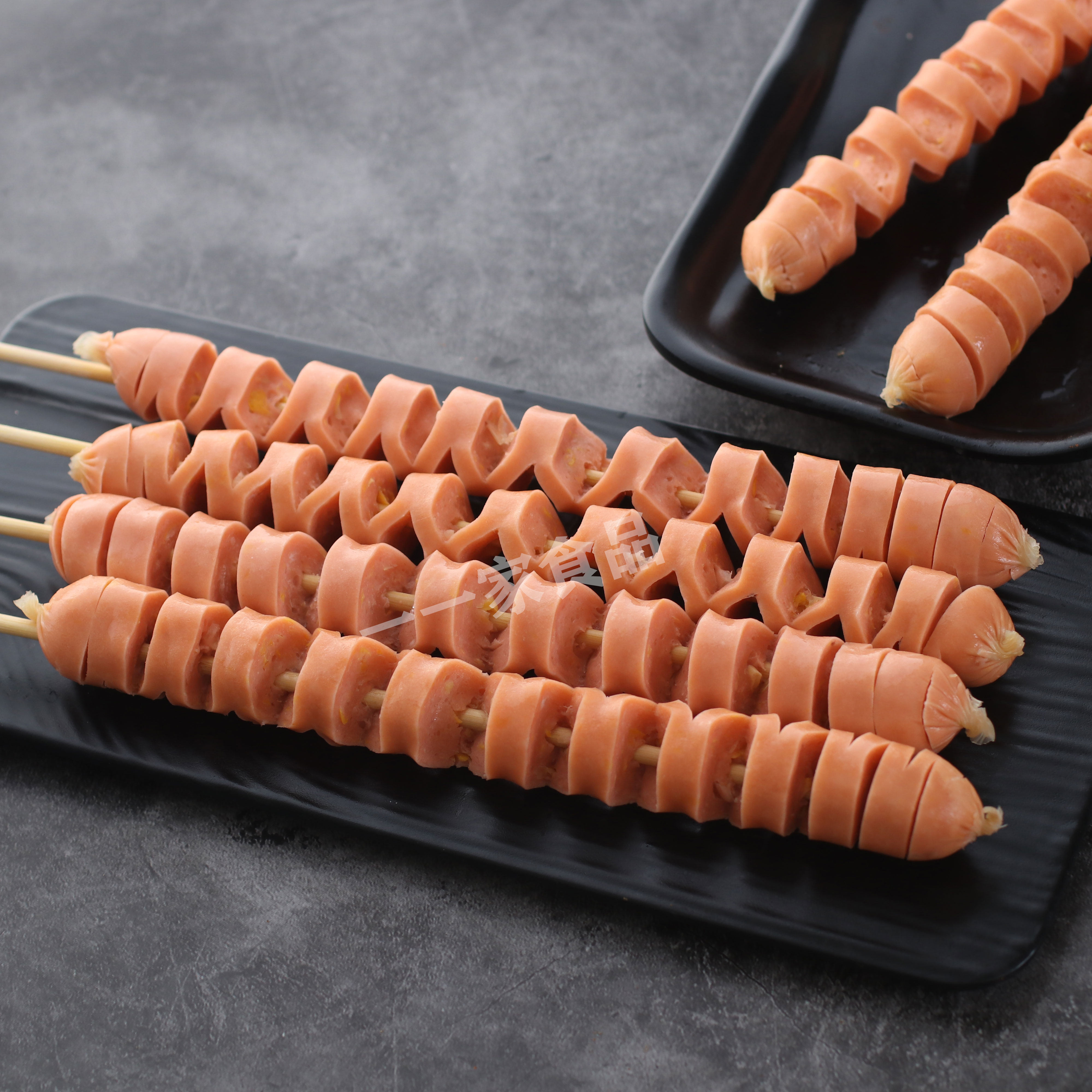 鸿津玉米弹力户外烧烤食材油炸香肠小吃串串香肠