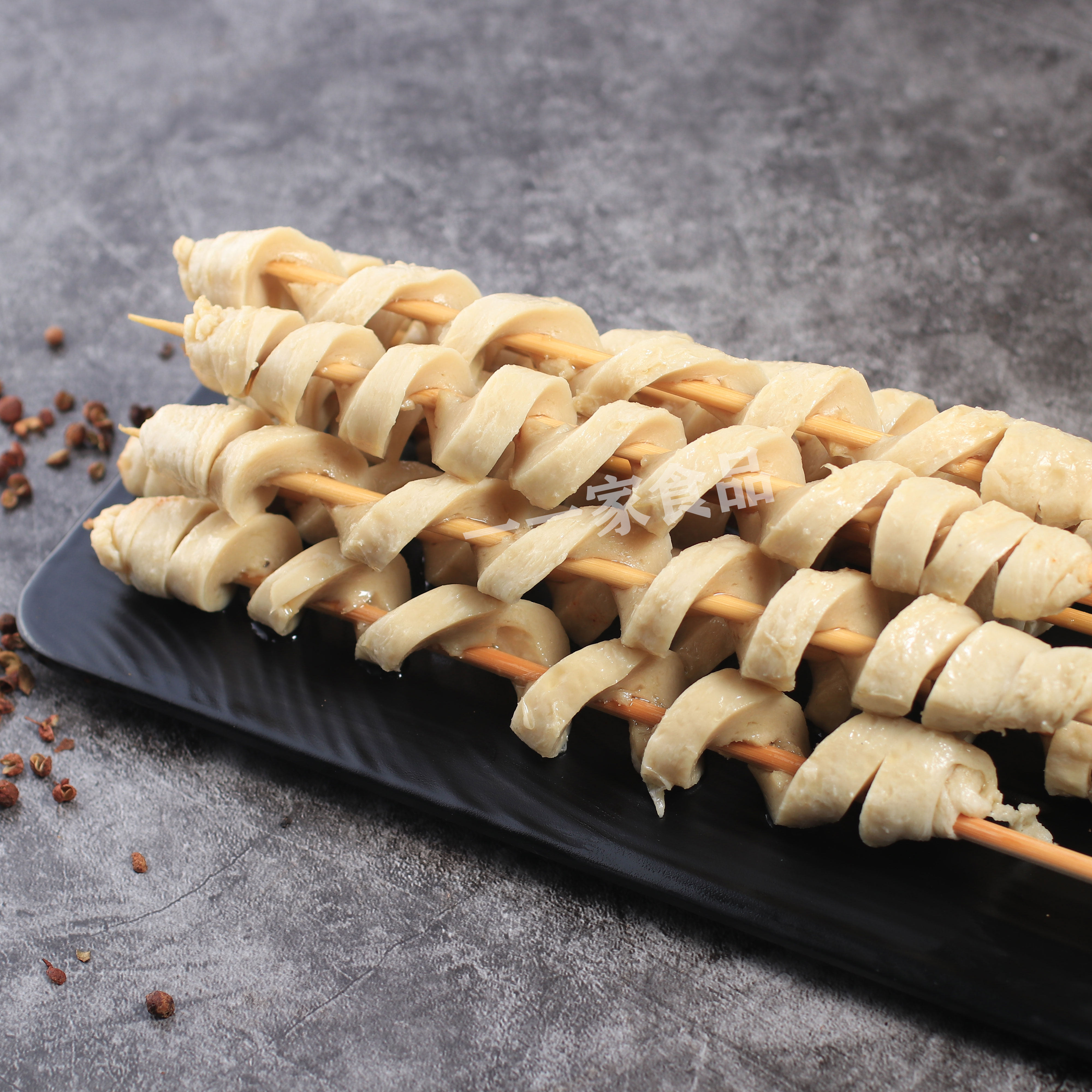 面筋烤面串烧烧烤油炸铁板食材网红手工素食面筋制品