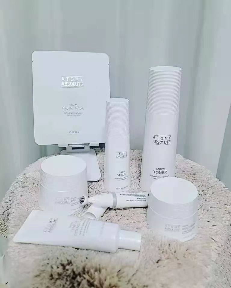 山东发货韩国艾多美atomy艾诗洛特美白七件件套面部护理套装