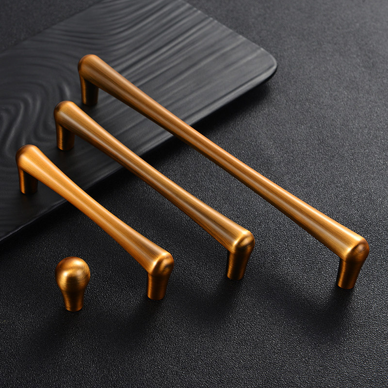 拉手轻奢门把卫浴鞋柜酒柜中式北欧新中式美式小拉手